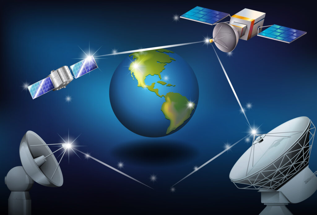 Satellites surrounding, Depositphotos - Petróleo y Energía Satellites surrounding, Depositphotos